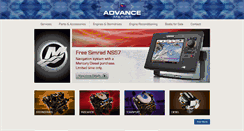 Desktop Screenshot of advancemarine.com.au